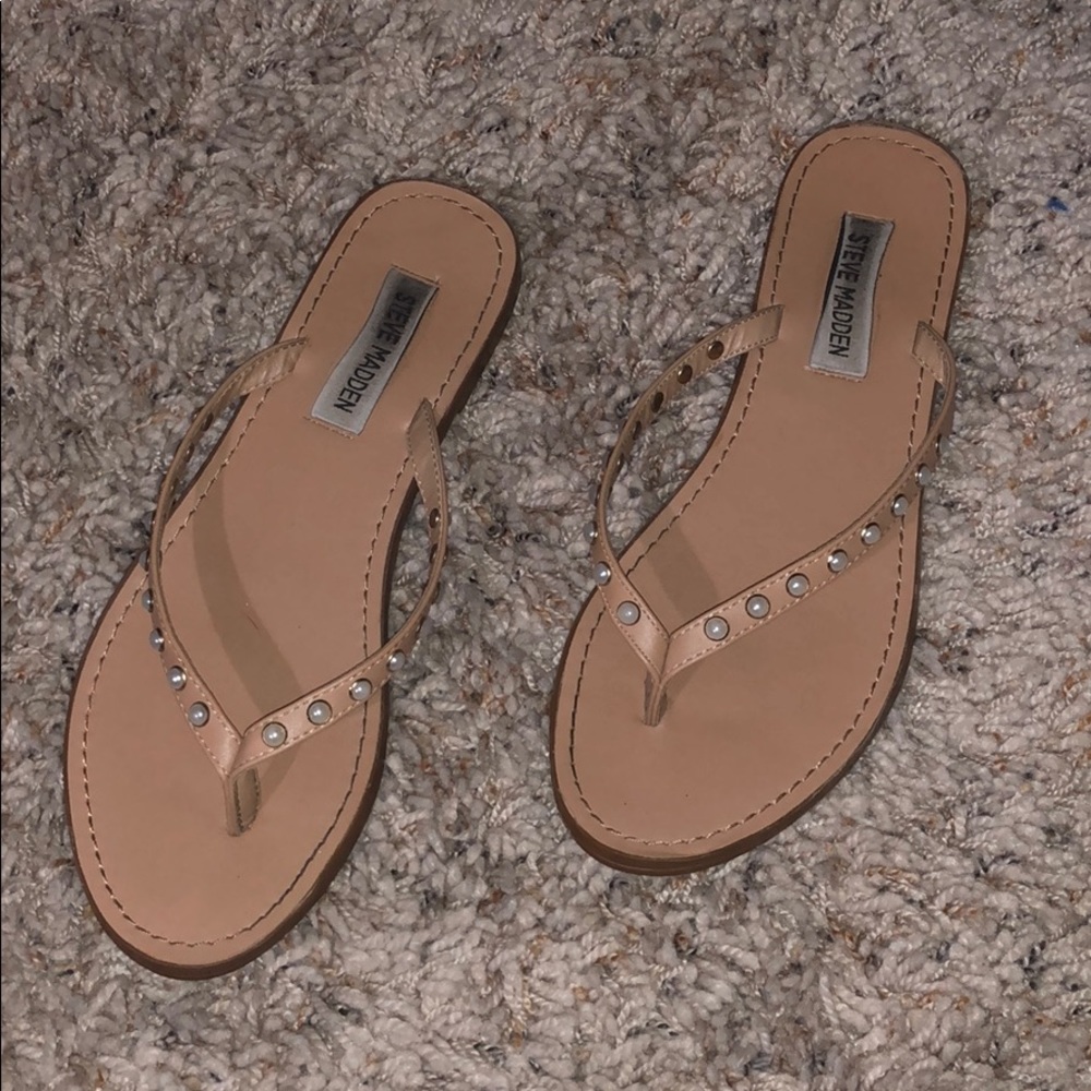 Steve madden pearl beige shoes